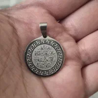 آویز گردنی استیل