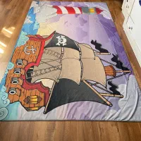 فرشینه مخمل سه بعدی ترک