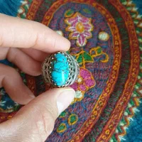 انگشتر فیروزه نیشابور کلکسیونی