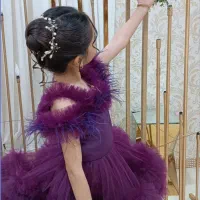 لباس مجلسی بسیار شیک و مزونی دخترانه و کفش مجلسی