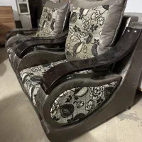 مبل راحتی دسته دوم مرتب