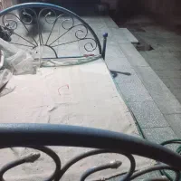 تخت خواب دونفره فلزی