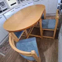 میزنهارخوری 6 نفره چوبی