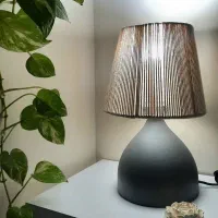 آباژور رومیزی / رافیا / مکرومه