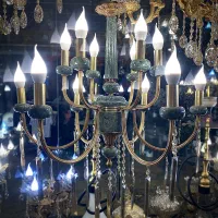 لوسترها‌زیر‌قیمت‌تولید‌‌(همراه‌بالاله‌وآویز)LM۰۰۲۱