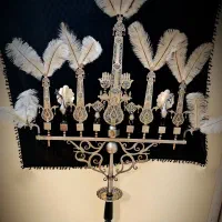 علم     شبکه ای  با حیوانات  چکشی  و  پر