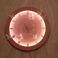 ساعت دیواری پروانه