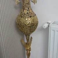 گلدان برنجی جادستمال کاغذی