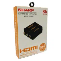 مبدل av (سه فیش) به hdmi