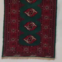 قالیچه دست بافت ابریشم متراژ  110 در 70