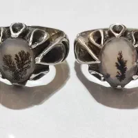 انگشتر شجر تک درخت با رکاب اشکی