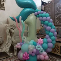 بوکت بادکنکی تم پری دریایی آماده تحویل