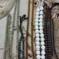 تسبیح صندلوس ونقره کوب