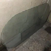 میز نهار خوری شیشه ای با شیشه ی ده میل