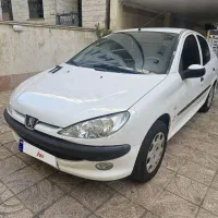پژو206 مدل 1396sd بدون رنگ وتصادف