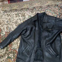 کاپشن چرم گاوی