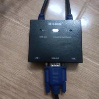 سوییچ kvm vga switch و کیبورد