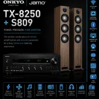 Onkyo TX-8250 Jamo S809مجموعه