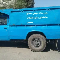ا حمل نخاله پخش مصالح ساختمانی با نیسان کمپرسی در