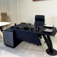 میز مدیریت کد7777 صندلی اداری نیم ست کانتر