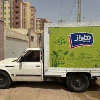 نیسان ۸۵ یخچالدار بالاصفر دو گانه دستی