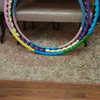 هولا هوپ یا حلقه تناسب اندام تن زیپ