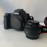 دوربین canon6Dهمراه دولنز|دوربین عکاسی و فیلم‌برداری|قزوین, |دیوار