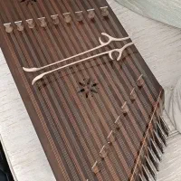 سنتور 4مُهر چوب تمام گردو نوی نو با جعبه حرفه ای