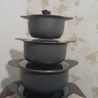 سرویس قابلمه و مقداری  وسایل منزل