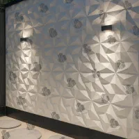 دیوار پوش سنگ نما بتن اکسپوز پلیمری مدل دنا