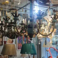 لوستر|لوستر و چراغ آویز|کرج, برغان|دیوار