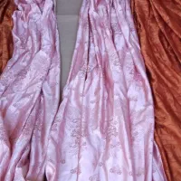 پرده ابریشم اصل دوتیکه