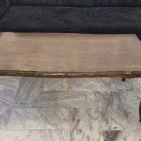 میز چوبی یک و نیم در شصت متر