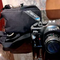 دوربین عکاسی آنالوگ Zenit 312  روسی   312 و فلاش
