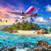 تور هوایی کیش / ۴۰% آف خـورده+۵۰%تخفیف بلیط بازی