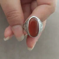 انگشتر نقره عقیق