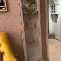 ساعت قدی چوبی نگین دار