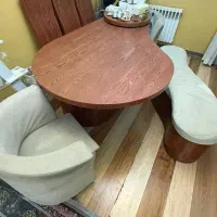مبلمان ۸ نفره و میز  ناهارخوری ۸ نفره  در حد  نو