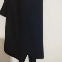 مقنعه مشکی و سورمه ای