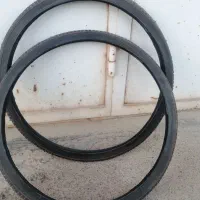 فروش 2عدد لاستیک دوچرخه و ویلچر