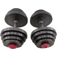 دمبل ۱۰ کیلویی متغیر Power Sport (بسته دو عددی)