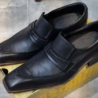 کفش تبریز دست‌دوز تمام چرم طبیعی، زیره چرم گاومیش