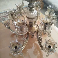 لوستر اویز6شاخه 12شعله