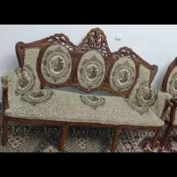 مبلمان کلاسیک  مدل فرحی ۹ نفره