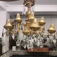 لوستر استیل ۸شاخه