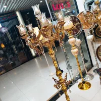 اآباژور های سلطنتی کنار سالنی چهلچراغ