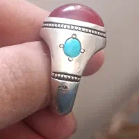 انگشتر نقره دست‌ساز - اثر اختصاصی استاد احمد1