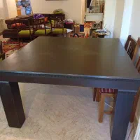 میز غذاخوری ۸ نفره چوب