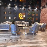 مبل چستر وینچ 8نفره اسپرت شرکتی بی واسطه ازکارخانه