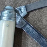 راجرز پنج تیغ بسیار قدیمی و خاص دسته دندان شیرماهی